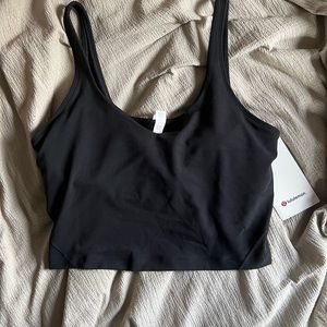 NWT lululemon black align tank
